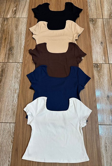 BLUSA CANELADA