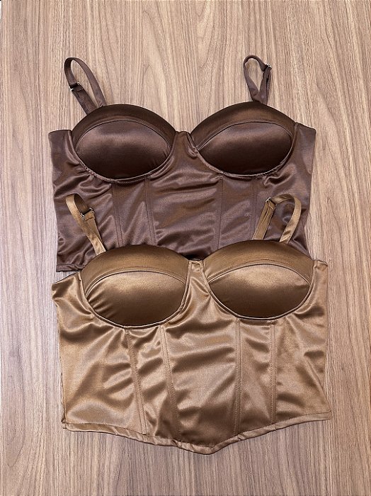 CROPPED CORSELET