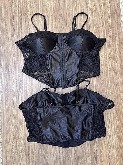 CROPPED CORSELET