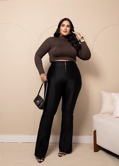 CALÇA FLARE PRADA