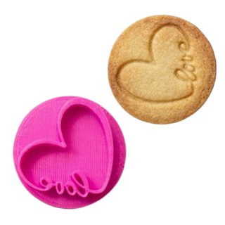 Marcador Coração Love 4,5cm