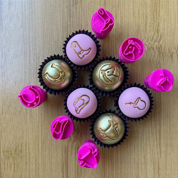 Carimbinhos Para Docinhos  Brigadeiros Boiadeira