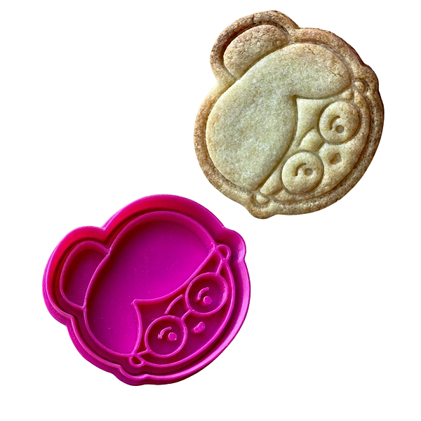 Marcador e Cortador Vovó Para pasta Americana e Biscoitos