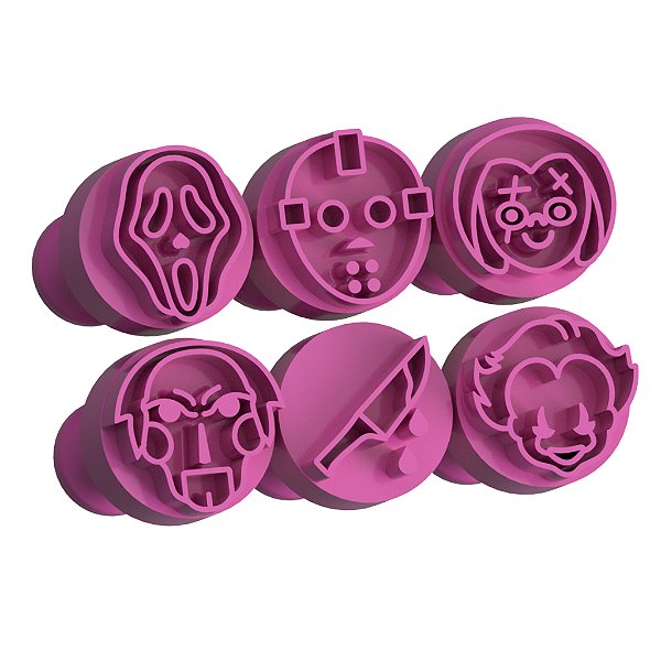 Carimbos Para Docinhos Brigadeiros Filmes de Terror