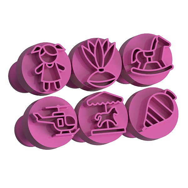 Carimbos para Docinhos Brigadeiros Brinquedos 2