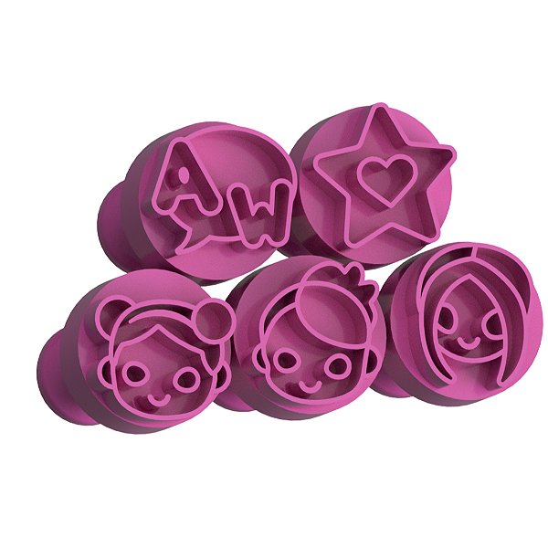 Carimbos para Docinhos Brigadeiro Mundo Avatar