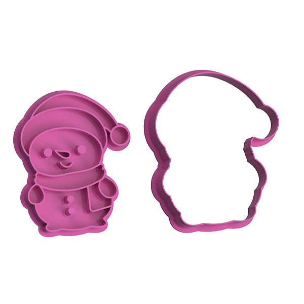 Marcador Boneco de Neve  7cm