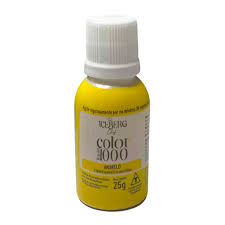 Tinta Alimentícia Color 1000 (AMARELO) Iceberg - 25g