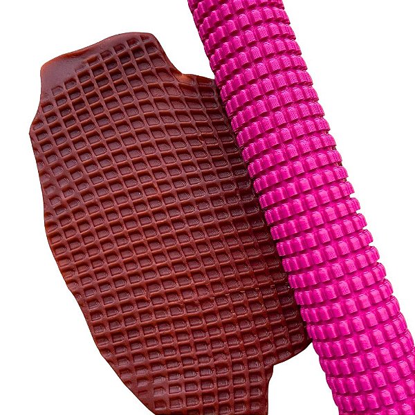 Rolo com Textura para Massas Quadradinho Alto Relevo 15cm