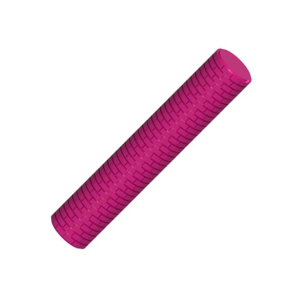 Rolo Textura para Massas Tijolo Baixo Relevo 10cm