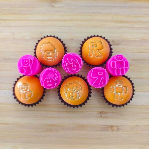 Carimbos para Docinhos Brigadeiro Jogo R