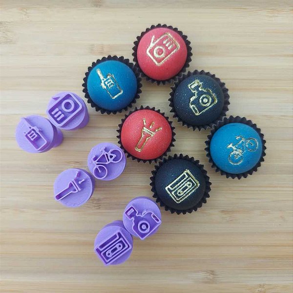 Carimbos para Docinhos Brigadeiro Stranger Things