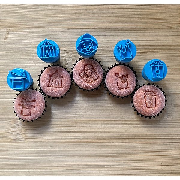 Carimbos para Docinhos Brigadeiro Circo 1