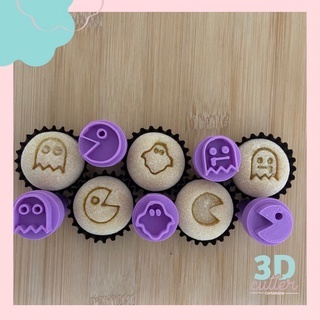 Carimbos para Docinhos Brigadeiro Pac Man