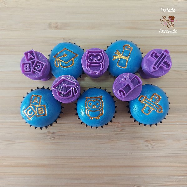 Carimbos para Docinhos Brigadeiro Professores 1