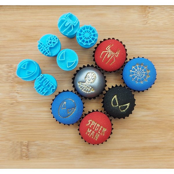 Carimbos para Docinhos Brigadeiro Heroí Aranha