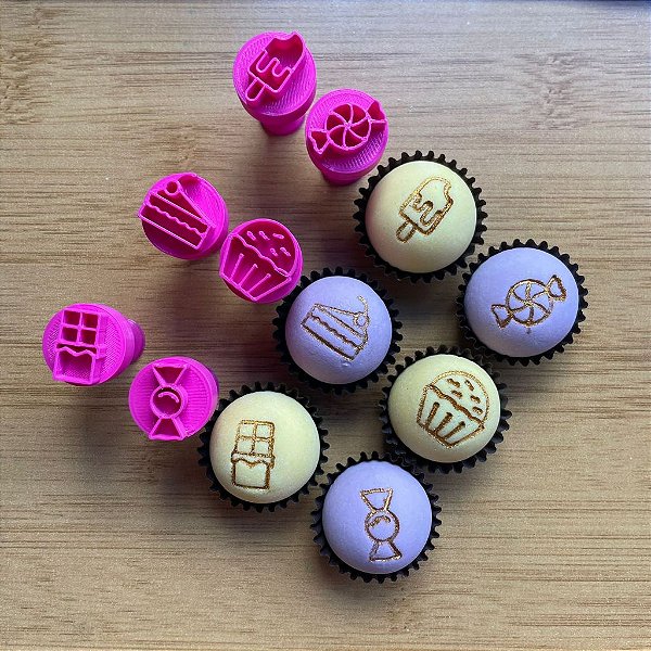 Carimbos para Docinhos Brigadeiro Doces 2