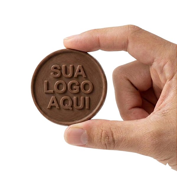 Marcador Carimbo Para Chocolate Personalizado (Molde de Silicone) 5cm