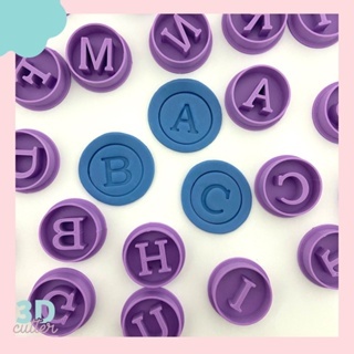 Kit Cortadores e Marcador Letras Alfabeto 4cm