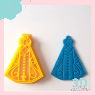 Cortador e Marcador Nossa Senhora Aparecida 10cm