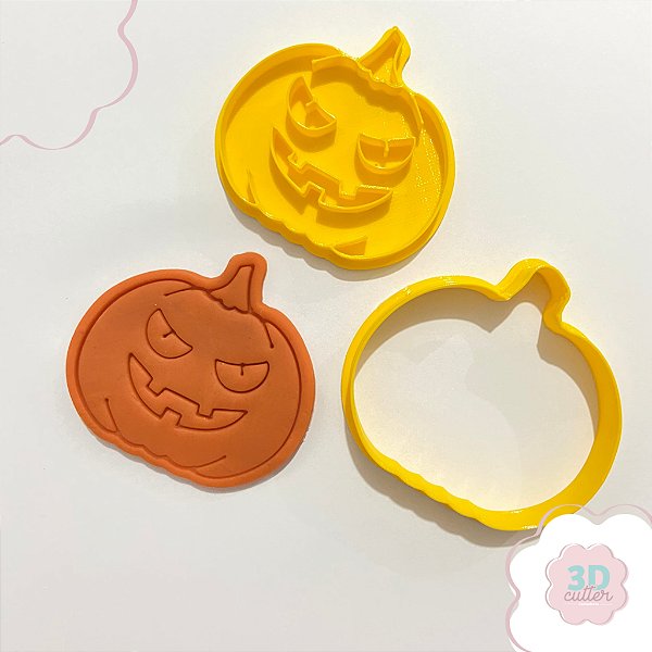 Marcador Abóbora - Halloween- 5cm