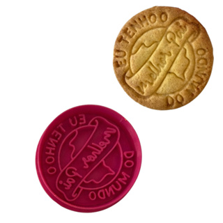 Marcador e Cortador Melhor Pai do Mundo Para pasta Americana e Biscoitos