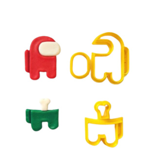 Kit Cortador para Biscoitos Among 5cm