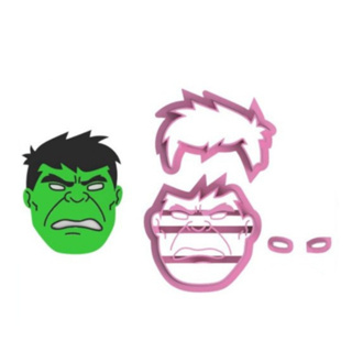 Cortador Herói Verde - 5cm