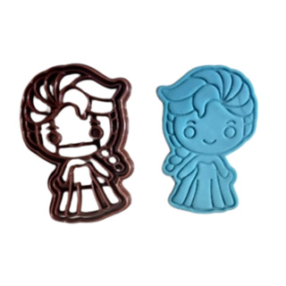 Cortador Princesa Congelante 1 - 9cm