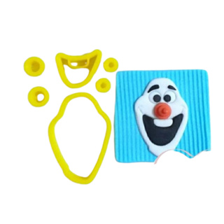 Cortador Boneco de Neve Congelante 5cm