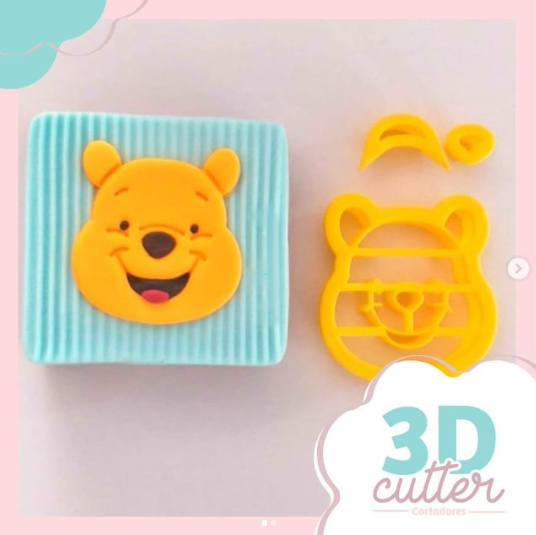 Cortador Ursinho Poh - 5cm