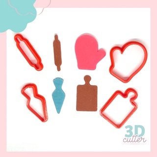 Kit Cortadores Utensílios Confeitaria - 4cm
