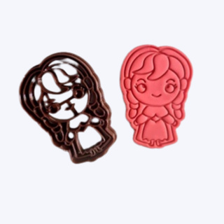 Cortador Princesa Congelante 2 - 9cm