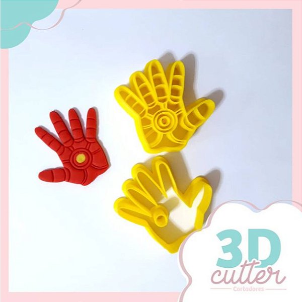 Cortador Mão Herói de Ferro - 5cm