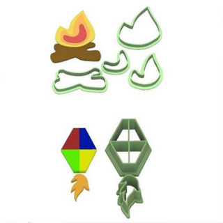 Kit Cortadores Fogueira e Balão 6cm