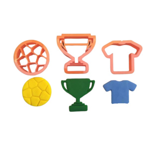 Kit Cortadores Futebol 4cm