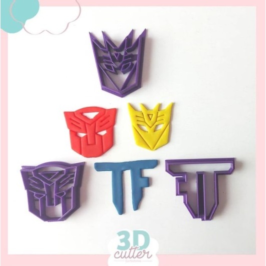 Kit Cortadores Transformados   4cm