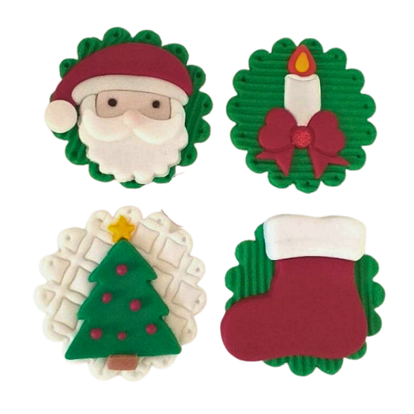 Kit Cortadores Tema de Natal 5cm