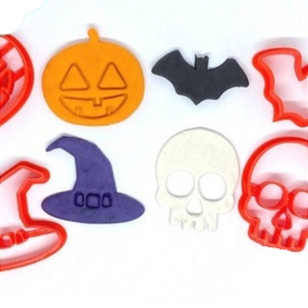 Kit Cortadores - Halloween 5cm