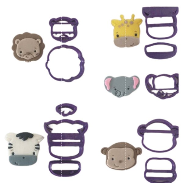 Kit Cortadores Safari 4,5cm