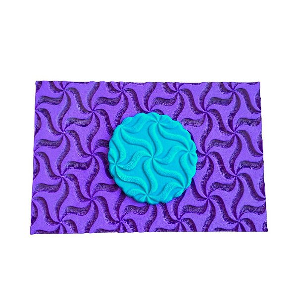 Textura Emborrachada para Pasta Americana - Espiral