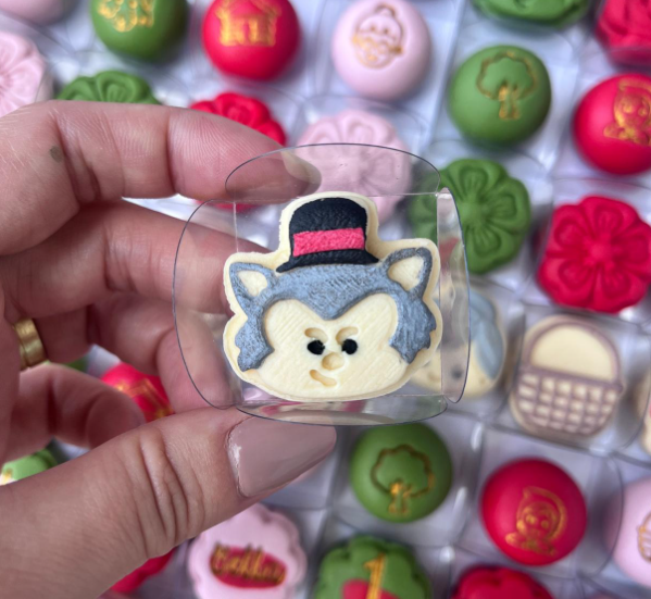 Lobo Mal (Chapeuzinho Vermelho) - Ejetor Modelador para Brigadeiros