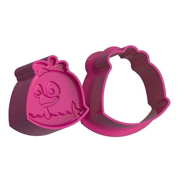 Galinha (Fazendinha) - Ejetor Modelador para Brigadeiros