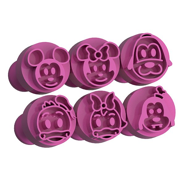 Carimbo para Doces Brigadeiro - Mickey e Turma (Baby)