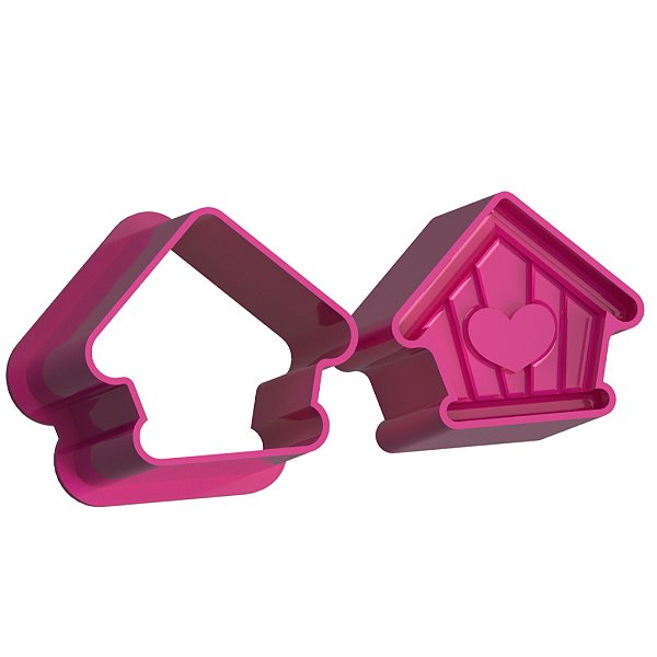 Casa de Pássaro (Jardim)- Ejetor Modelador para Brigadeiros