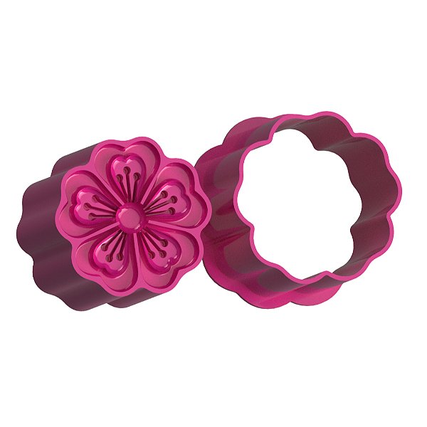 Flor de Cerejeira(Dia dos Namorados)- Ejetor Modelador para Brigadeiro