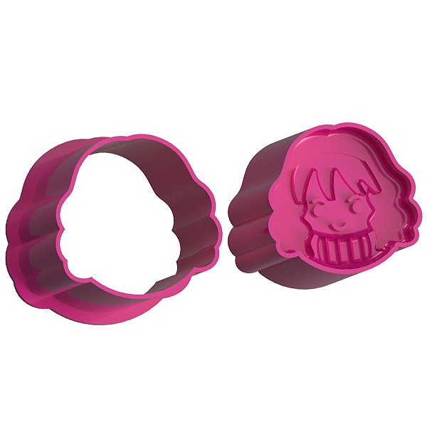 Menina Hermione Granger (Harry) - Ejetor Modelador para Brigadeiros