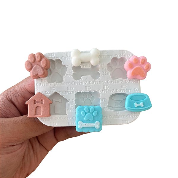 Molde de Silicone para Artesanato -  Canina
