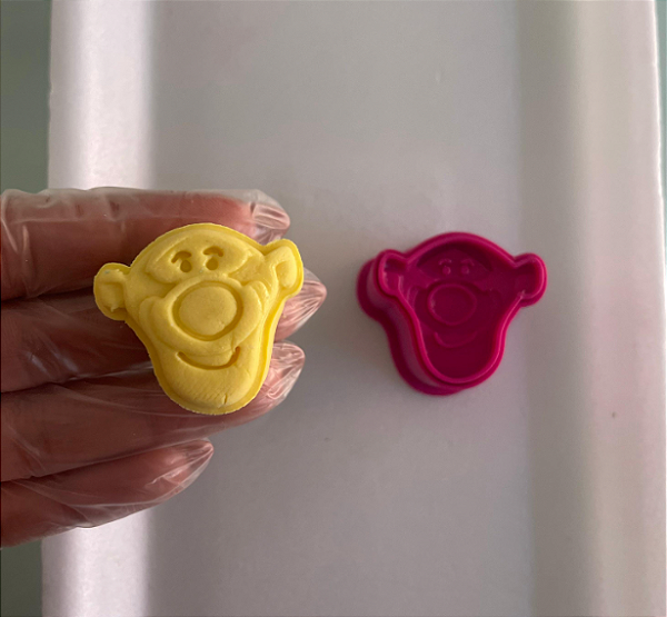 Tigrão (Ursinho Amarelo) - Ejetor Modelador para Brigadeiros