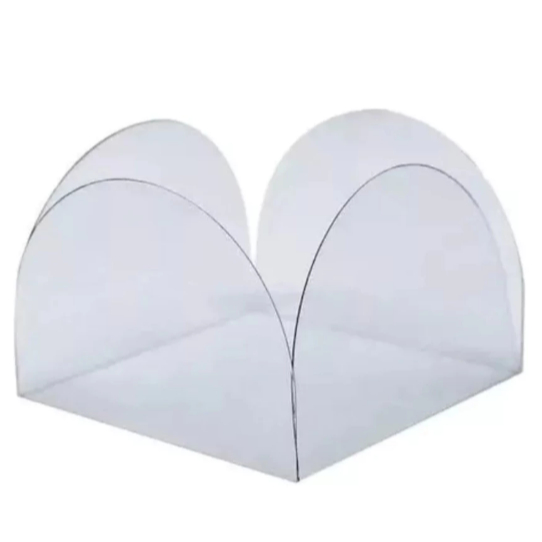 Kit  Forminhas Acetato  nº 7 - 4 Pétalas para Doces